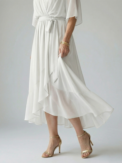 Elric | Light Drape Midi Dress