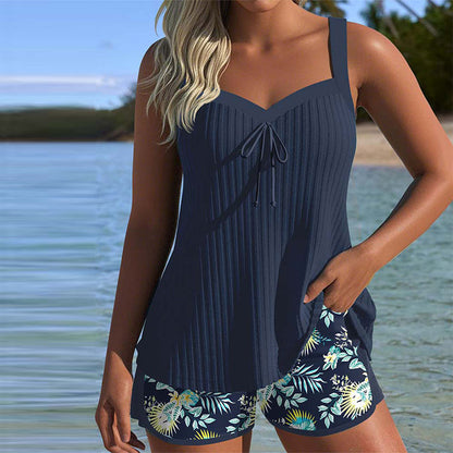 Alice | Floral Two-Piece Beach Tankini