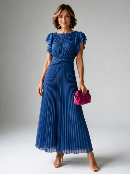 Lara | Classic Pleated Dress
