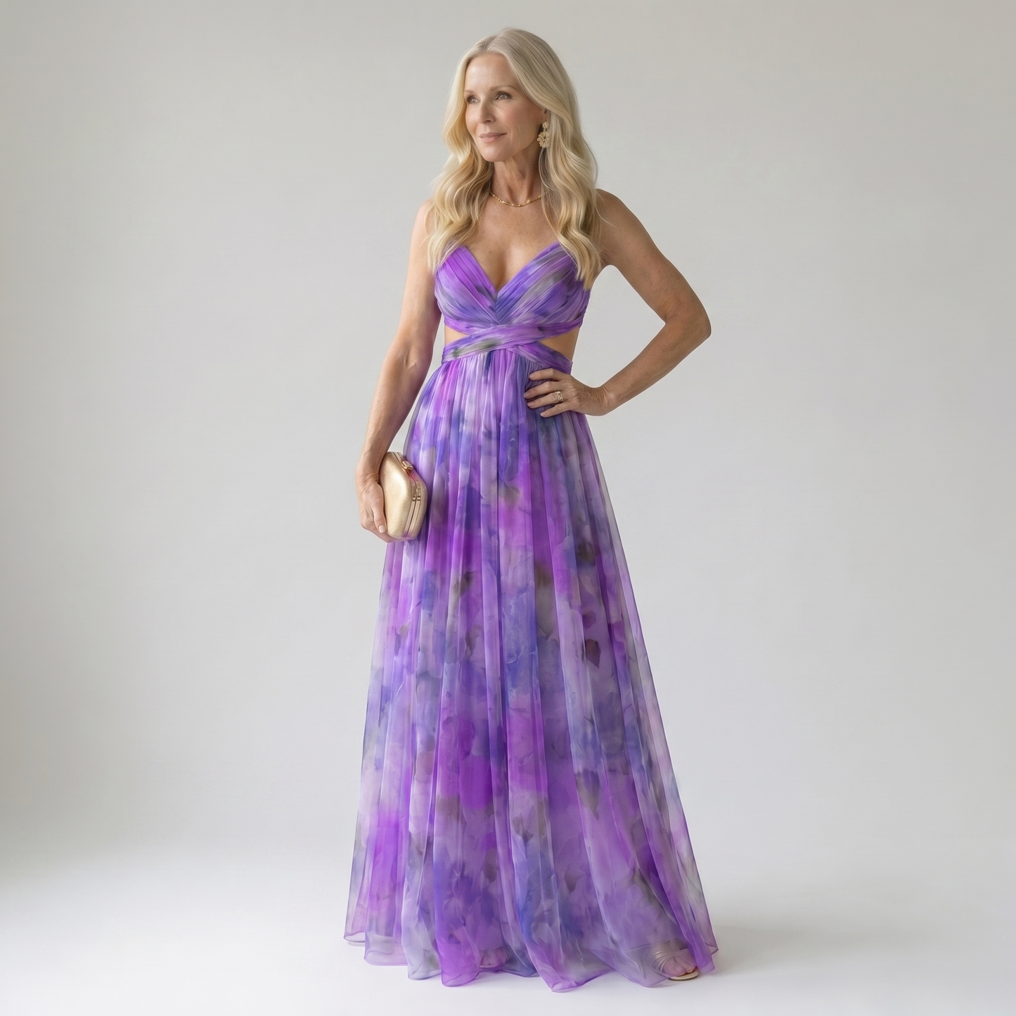 Isel | Soft Wrap Maxi Dress
