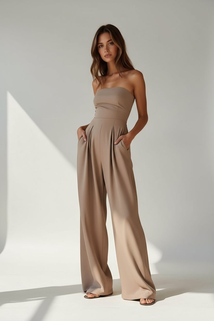 Kiora™ | Strapless Comfy Jumpsuit
